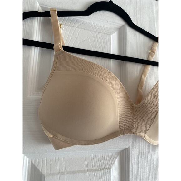 Lively Womens Toasted Almond Tan Bra Size 32DD NEW T Shirt Bra - Picture 2 of 7
